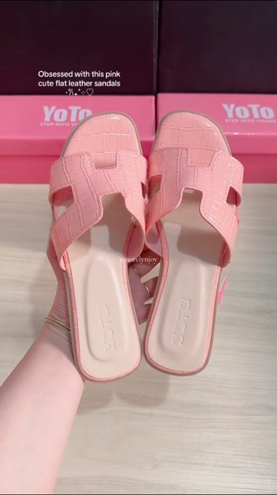 New YOTO WOMEN SANDALS 🎀✨ #womensandals #yotosandals #yoto #FreeCoinsInShopeeVideo #MasMuraSaShopee