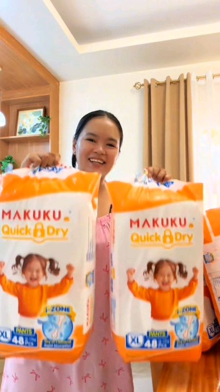 Makuku Quick Dry Tape an Pants Diaper #makuku #makukudiaper #diaper #ultrathindiaper #FreeCoinsInShopeeVideo #MasMuraSaShopee #trending #viral #fyp