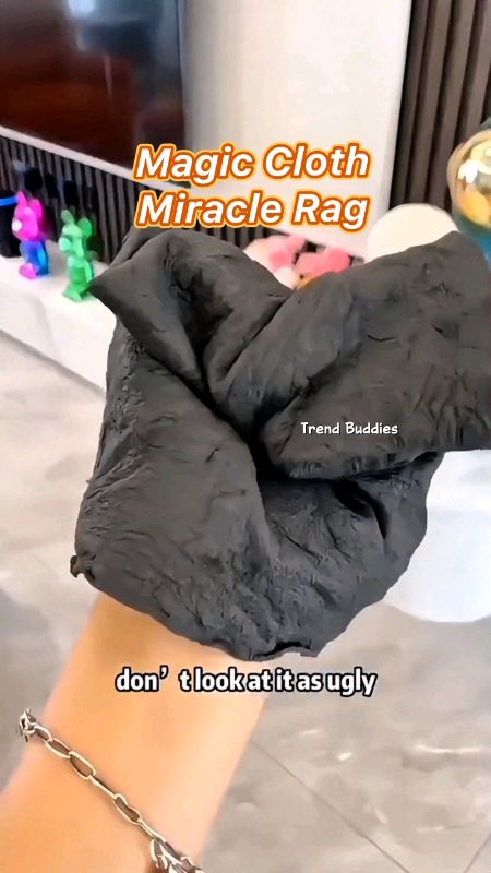 Wholesale Price Magic Streak Free Miracle Cleaning Cloth Large Microfiber Glass Cleaning Cloth Rags  Magic Cleaning Cloth #magiccloth #glasscleaner