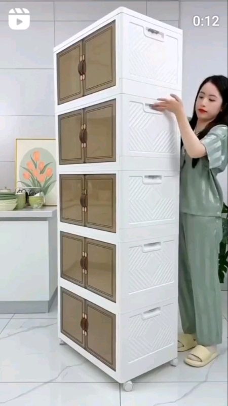 Ang taas nya mga momsh at maganda din ang quality✨❣️ #clothescabinet #cabinet #storagecabinet #largecapacitycabinet  #FreeCoinsInShopeeVideo