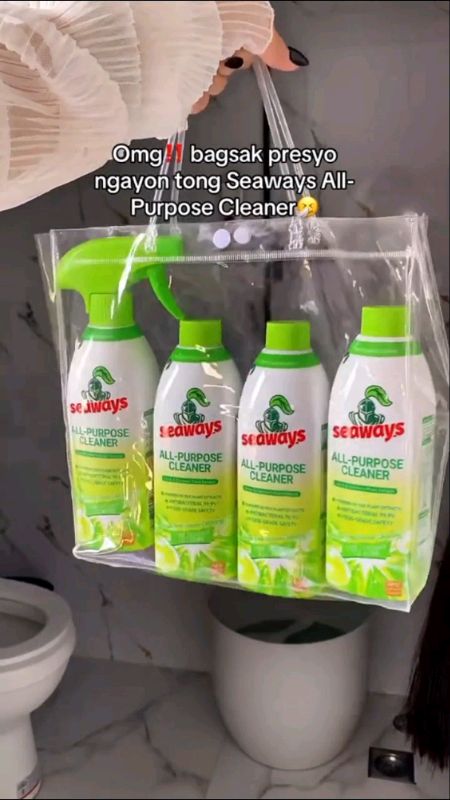 Kapartner mo palage😍 Seaways Multi purpose Cleaner #seaways #cleaner #MasMuraSaShopee