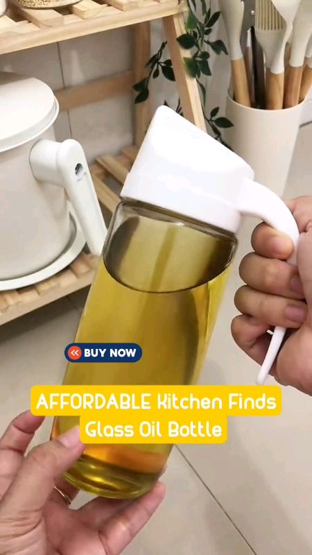 another affordable kitchen finds 😍 #oilbottle #kitchenfinds #glassbottle #FreeCoinsSaShopeeVideo