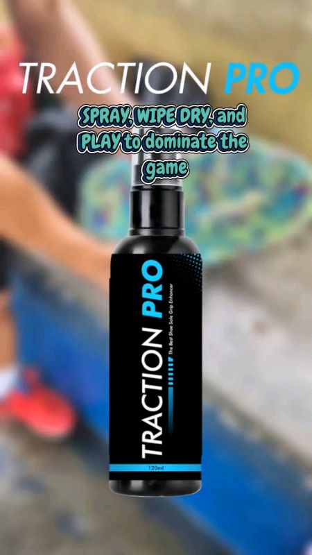 Traction Pro Sole Grip Anti Slip Spray Iwas Dulas Sole Protection Sole Restoration For Shoes Basketball 120ML iwas injury #FreeCoinsInShopeeVideo