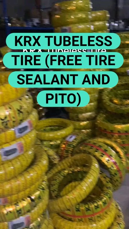 Check out HUI KRX TUBELESS TIRE (FREE TIRE SEALANT AND PITO) MOTORCYCLES Big Offer Sale. Get it on Shopee now! #fyp #FreeCoinSaShopeeVideo  #krx