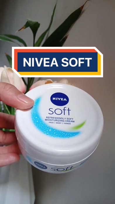 ￼PACK OF 3 #niveasoft   Moisturizing Cream for dry skin, for face and body, 200ml #nivea #moisturizing #niveacream