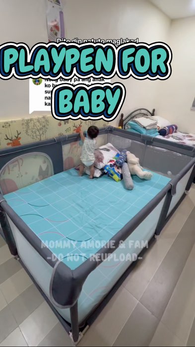 BABY FRAME SAFETY PLAYPEN 🔥💯✅ #FreeCoinsInShopeeVideo #MasMuraSaShopee