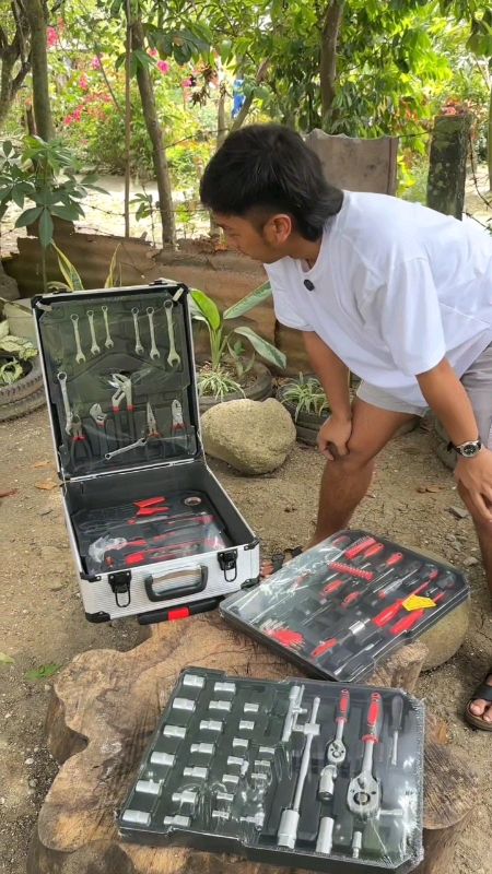 Reaim 187 PCS Tools Socket Heavy Duty Tools #reaim187pcstools #187pcstools #tools #toolset #reaimtools #FreeCoinsInShopeeVideo #MasMuraSaShopee #fyp