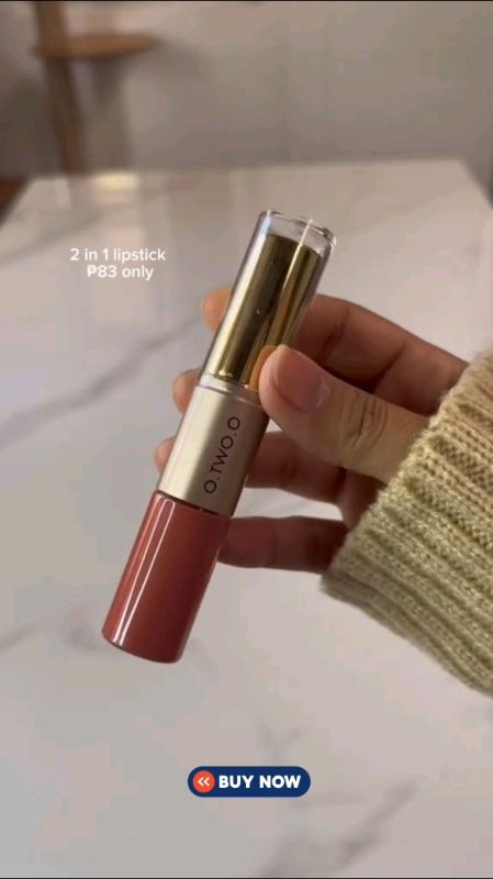 2in1 lippie from #otwoo #lipstick #lipgloss #matte #gloss #trending #sale #FreeCoinsInShopeeVideo