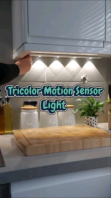Tricolor Motion Sensor Light #wireless#rechargeable #paydaysale #sulitdeal #freeshipping #MasMuraSaShopee