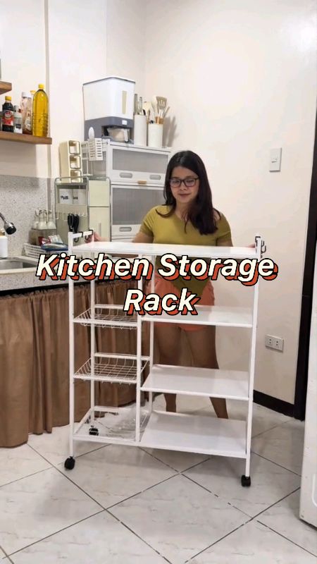 Kitchen Storage Rack #HugotSaShopee #FreeCoinsInShopeeVideo #MasMuraSaShopee #ShopeePHPaydaySale