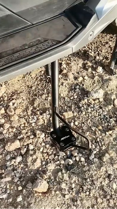 For honda adv 160 side stand shoe ! #sidestandshoe #hondaadv160 #FreeCoinsInShopeeVideo