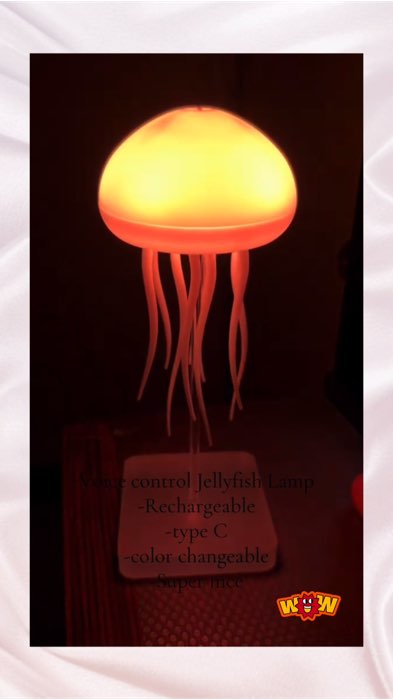 #jellyfish #nightlight #pendantlight #jellyfishnightlight #fy #fyp #viral