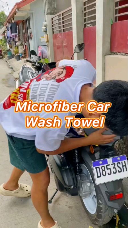 Microfiber Car Wash Towel #microfiber #car #wash #towel#foryoupage