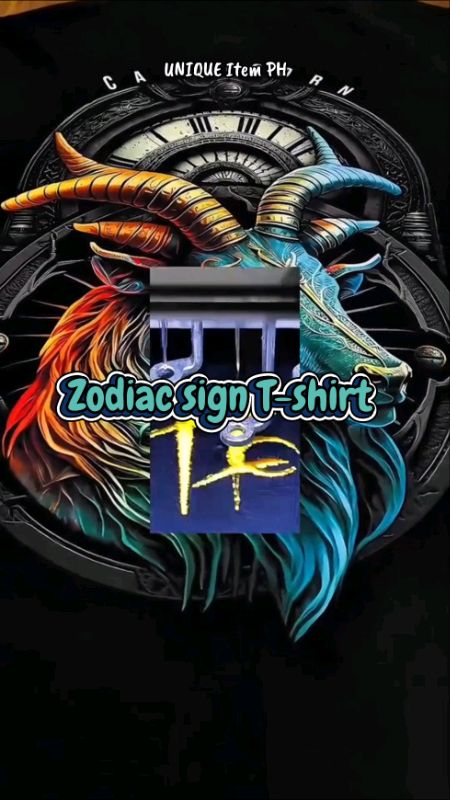 Zodiac sign T-shirt #fyp #tshirt #zodiactshirt #tshirt #FreeCoinsInShopeeVideo #MasMuraSaShope #ShopeePHPaydaySale #HugotSaShopee