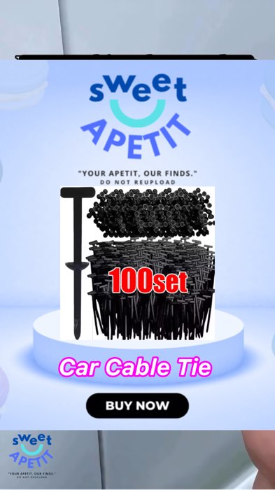 Nylon Car Cable Tie Fixed Buckle#ShopeeChoice #MasMuraSaShopee #shopee #FreeCoinsInShopeeVideo #trending #Cabletie #car