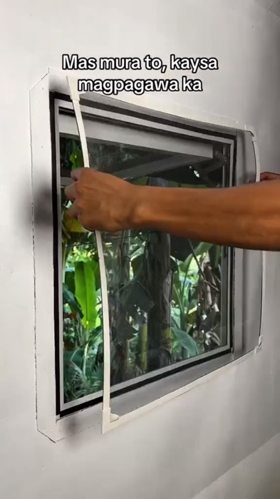 Strong Magnetic Screen Window Net with Adjustable Frame DIY #magneticwindowscreen #windownet #magneticwindownet #shopeeVideo #FreeCoinsInShopeeVideo