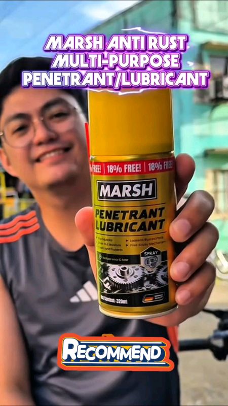 Marsh Degrease Oil Anti-Rust 320ml #MarshPenetrant #Degreaser #AntiRust #Lubricant #MultipurposeOil #CarCare