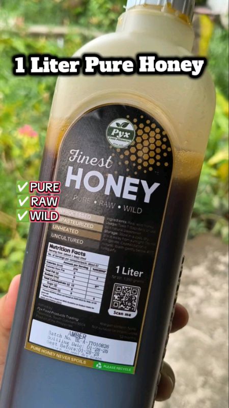 1 Liter pure honey original#honey #purehoney #originalhoney #wildhoney