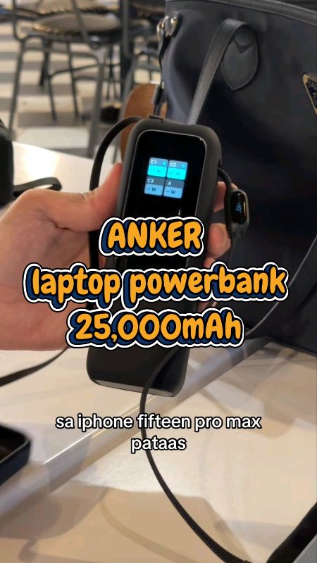 Ang powerbank na pwedeng pwede sa laptop niyo💯🛒🛍️