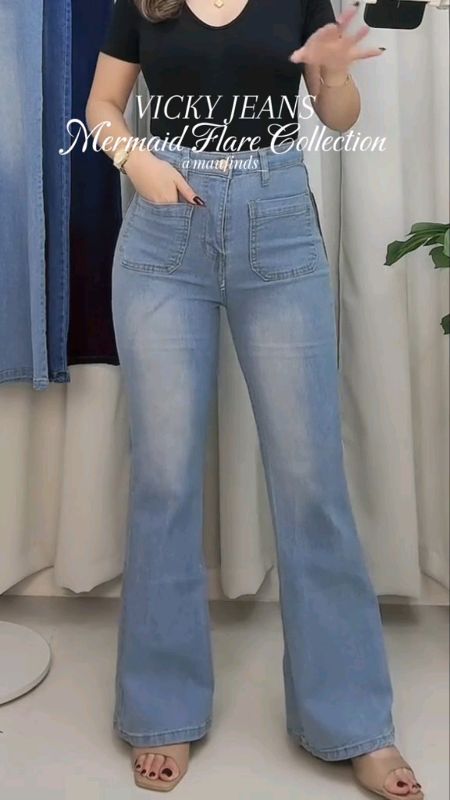 flared pants high waist #BuyNow #ShopeeFinds #MasmuraSaShopee #FreeCoinsSaShopeeVideo #trending