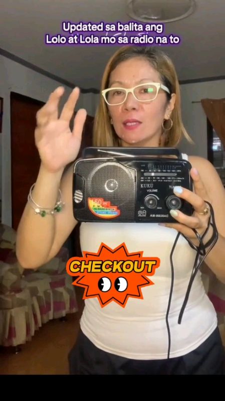 Check out KUKU Portable 3 Bands Radio Player Audio Extrabass Sounds FM/AM/SW AC/Battery Power AM-9928 #portableradio #radio #shopeefinds #muradito