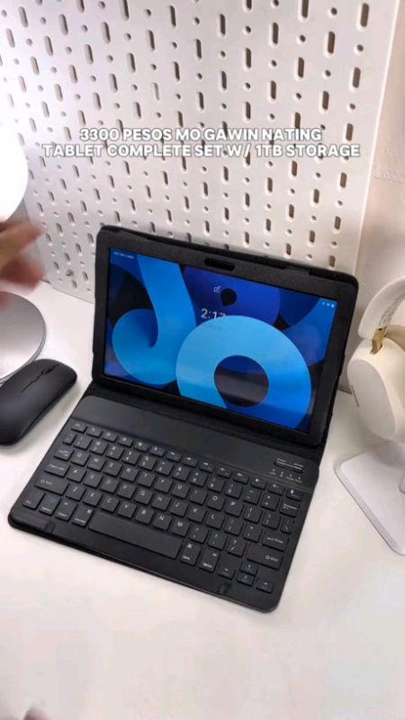 affordable pero quality tablet pc good for students kasi complete set na with super taas na storage! #tablet #tabletpc #affordabletablet