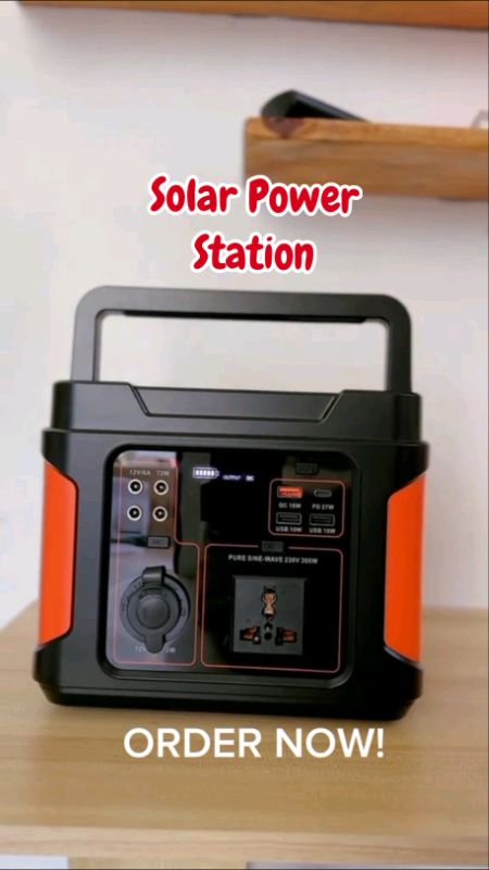 ✨Di ka na mangangambang mawalan ng kuryente kapag brown-out. #solarpower #powerstation #MasMuraSaShopee #FreeCoinsInShopeeVideo