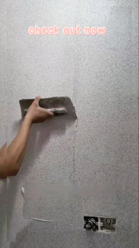 Sand wall paint #sandwallpaint #wallpaint #epoxysandpaint #epoxy #sandpaint #gooti #outdoorpaint #paint #trend #hottrend #highlight #trending #fyp