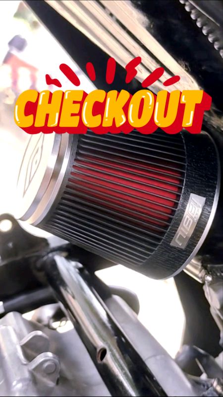 Check out Nibbi Racing CNC Air Filter Curved and Straight 42mm 48mm 55mm High Quality for ₱580 - ₱750. Get it on Shopee now! #checkoutnow