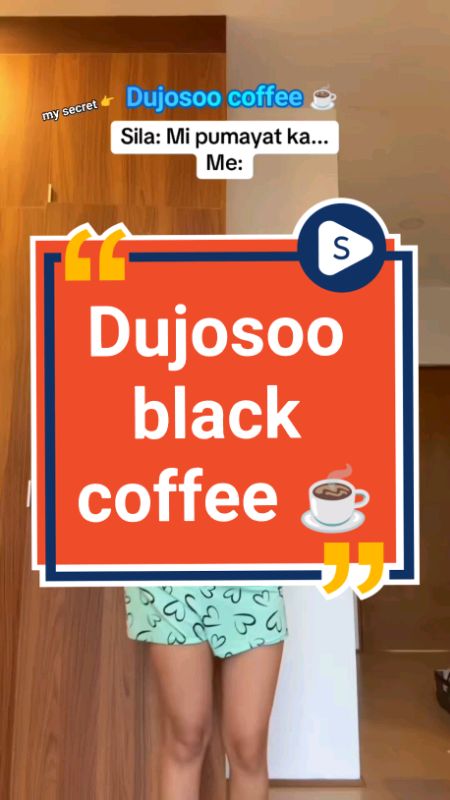 Dujosoo black coffee #Dujosoo #dujosoocoffee #blackcoffee  #DUJOSOOBLACKCOFFEE #MasMuraSaShopee