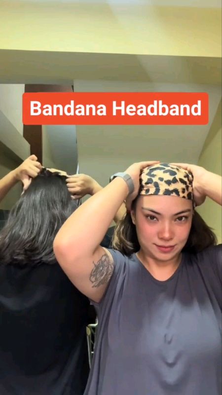 #bandanaheadband #bandana #headband #headaccessories