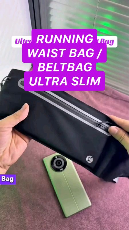 Running Waist bag/Beltbag #MasMuraSaShopee #FreeCoinsInShopeeVideo #ShopeePHPaydaySale #HugotSaShopee #beltbag #waistbag #ultraslim #runningwaistbag #