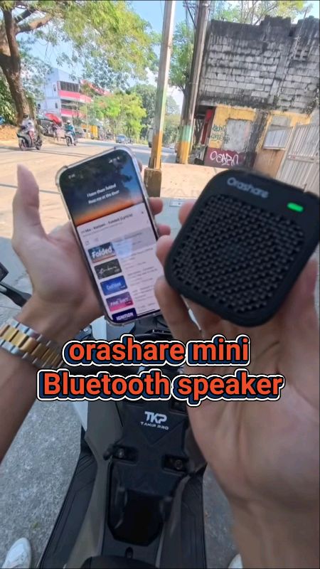 orashare mini Bluetooth speaker#everydayshopping #shopeephpaydaysales #1 #fyp #highlights #qualityproduct #orashare #freecoinsinhopeevideo