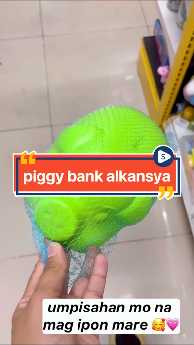 umpisahan mo na mag ipon mare 🥰#maspinamurasashopee #piggybank #alkansya #ipunan