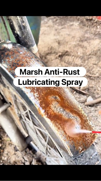 Ang dali na lang mag tanggal ng mga kalawang ngayon sa motor! #rustremover #multipurpose #maintenance #cleaning #motorcycle