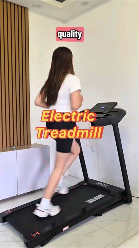 Foldable Electric Treadmill Heavy Duty Treadmill with Remote Control #Fitness #electrictreadmill #fyp #MasMuraSaShopee #viral #trending #highquality