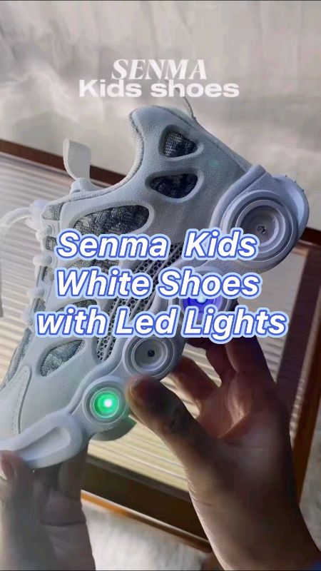 #Senma #UnisexWhiteRubberShoes #SneakerShoesWithLedLights #WhiteRubberShoes #WithLedLights #Kids #Trending #Everyone