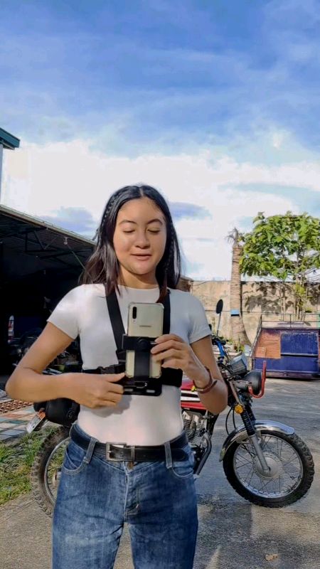 #Phone Chest Strap Mount GoPro chest Harness Holder for Vlog POV Chest Mount for Cellphone #phoneholder#chestharness#fyp#HugotSaShopee#MasmuraSaShopee