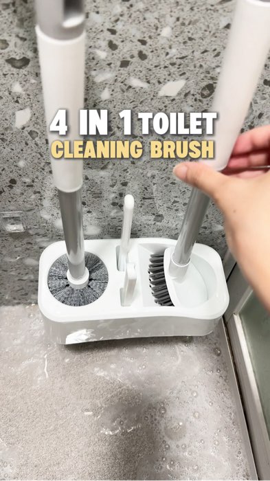 ewan nalang kung di kapa sipagin mag linis nyan 4 in 1 na yan🤭    #cleaningbrush #toiletbrush #4in1Brush #brushset