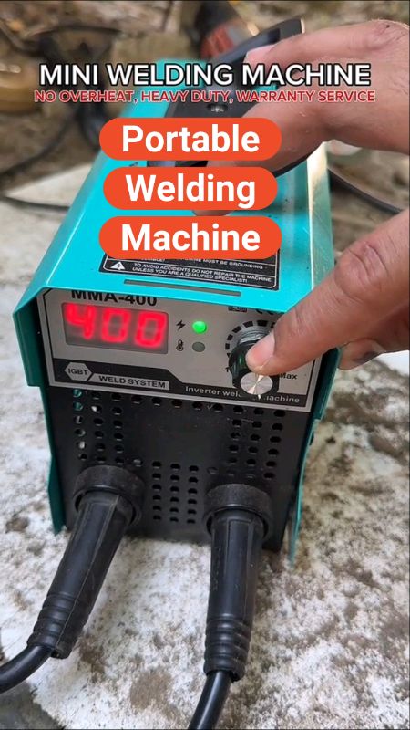 DME DEWALT MIG 400 Portable Welding Machine MIG/TIG/MMA 3-IN-1 IGBT DC Inverter Welding Machine #weldingmachine #dewaltweldingmachine #PortableWelding