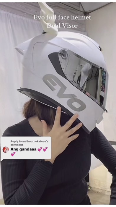 #evo #evohelmet #dualvisor #helmet
