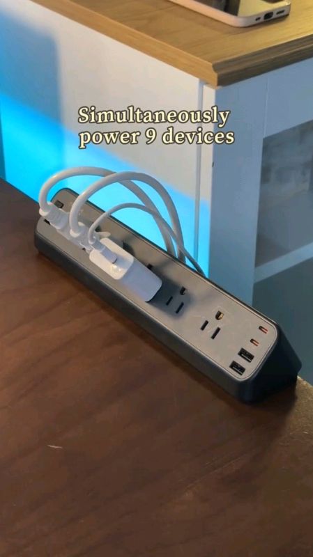 Desk Extension Cord Power Strip #FreeCoinsInShopeeVideo #shopeeph
