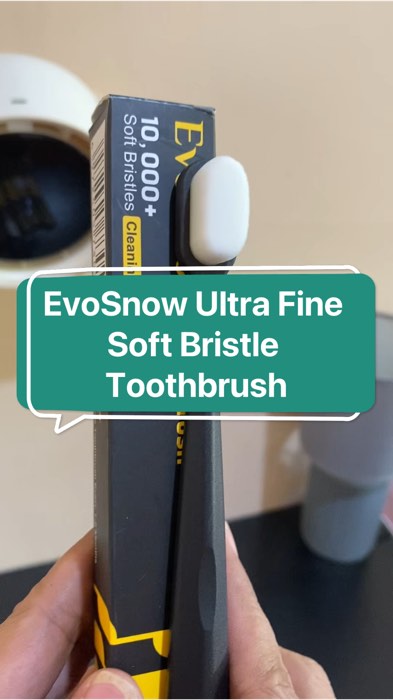 ￼EvoSnow Premium Ten Thousand Bristles Toothbrush/Soft Bristles Eco-friendlySoft Fiber Nano Toothbrush #evosnow #evosnowph #finebristletoothbrush