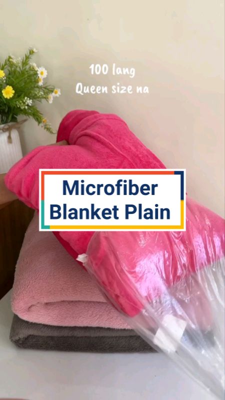 Plain Blanket Super Soft Microfiber #FreeCoinsInShopeeVideo #fyp #MasMuraSaShopee #HugotSaShopee #ShopeePHPaydaySale #shopeebudol