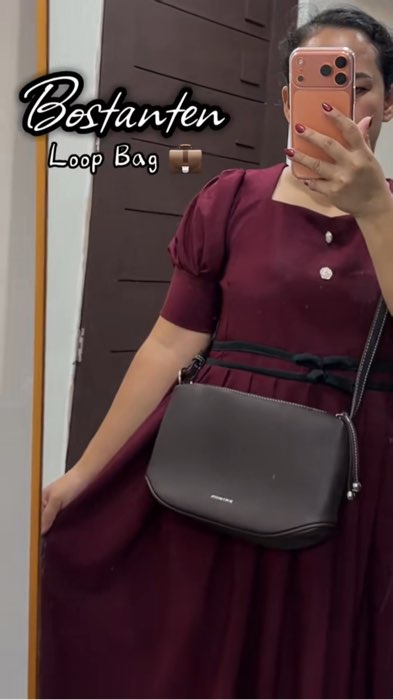 BOSTANTEN #loopbag #handbag #slimbag #shoulderbag #fashionbag #bostantenbag #leatherbag #womensbag #ladybag