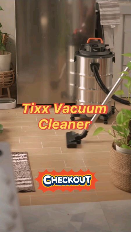 Tixx 304 Stainless Steel Vacuum Cleaner for Home Wet and Dry Blowing #viral #highquality #fyp #MasMuraSaShopee #trending #tixx #vacuum #cleaner