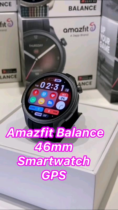 Amazfit Balance 46mm Smartwatch GPS Fitness Tracker Subhealth Monitor Analysis #masmurasashopee #ShopeePHPaydaySale #HugotSaShopee #fyp #viral