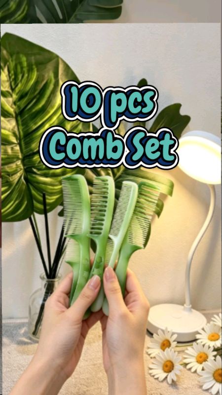 10 pcs comb set. #10pcscomb #10pcscombset #combset