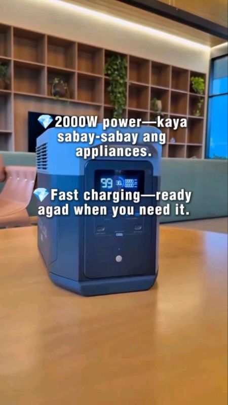 EcoFlow#ecoflowdelta #ecoflowdeltae2000 #portablepowerstation #EcoFlow  #ecoflowpowerstation #PowerStation #solarpowerstation #MasMuraSaShopee #fyp