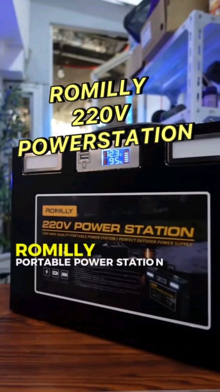 Portable SOLAR GENERATOR na kaya paganahin ang appliances nang sabay sabay #solar #solargenerator #solarpowerstation #PowerStation #generator #fyp